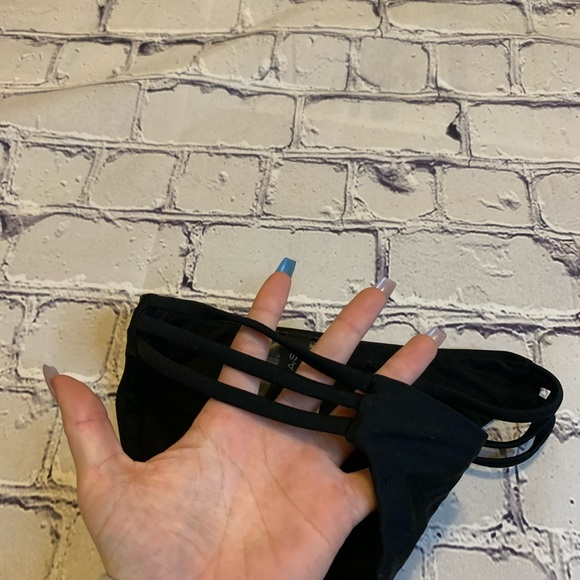 4/25💜 Black Cheeky Bikini Bottoms - Picture 3 of 6
